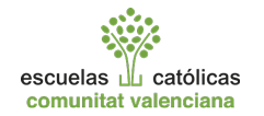 Logo escuelas católicas valencia